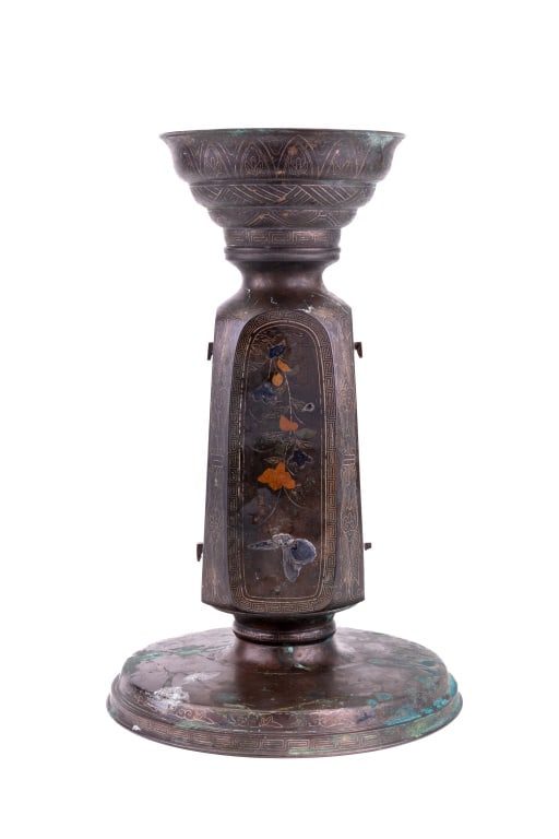 Japanese Bronze Urn (1 of 6)