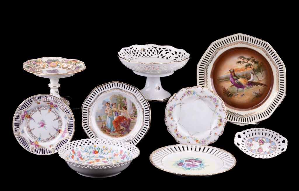 Vintage German Reticulated Porcelain (1 of 19)