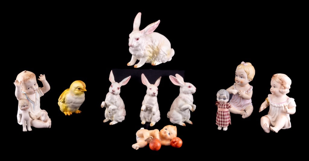 Piano Babies & Easter Figurines (1 of 6)