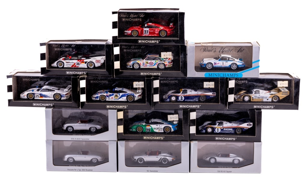 Paul's Model Art Minichamp Porsches 1/43 Scale (1 of 9)