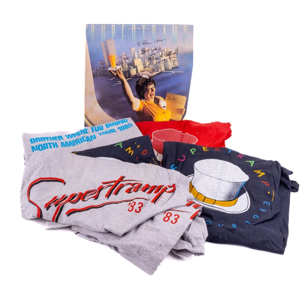 Supertramp T-Shirts & Signed Album (1 of 4)