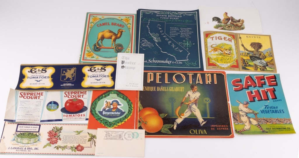 Vintage Food Labels & Newspaper Comics (1 of 12)