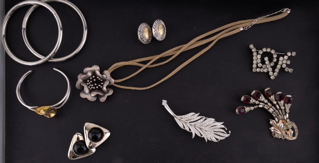 Sterling & Silver Tone Jewelry (1 of 8)