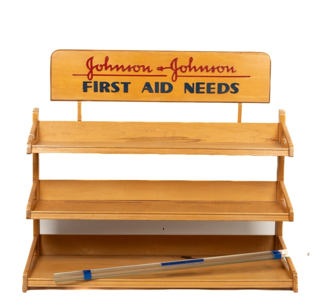 Johnson & Johnson Vintage First Aid Shelf (1 of 10)
