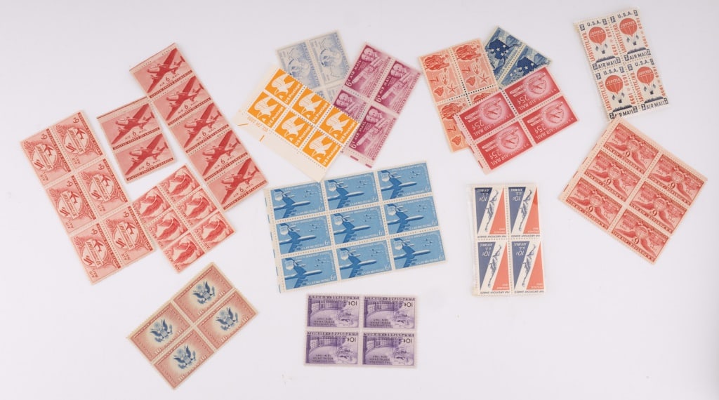 Air Mail Vintage U.S. Postage Stamps (72) (1 of 4)