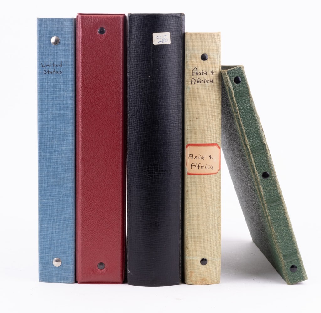 USA & International Postage Stamp Albums (1 of 17)