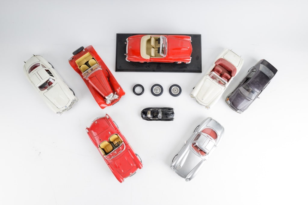 Mercedes and Other Model Scale Cars (1 of 4)