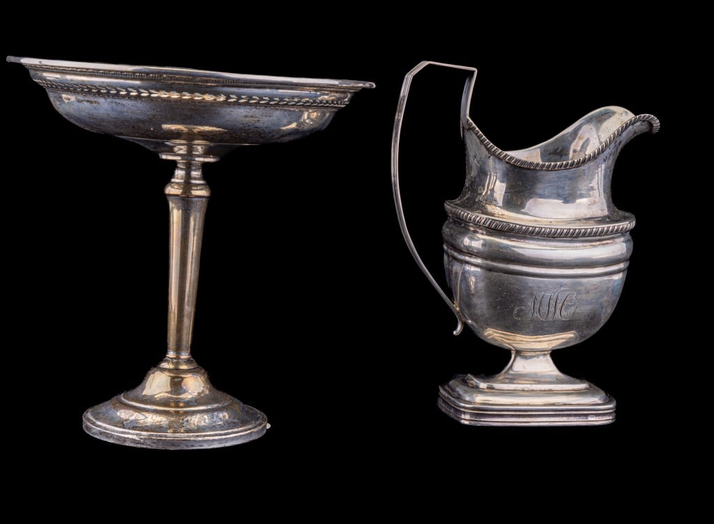 Philip Garrett Creamer & Sterling Candy Dish (1 of 8)