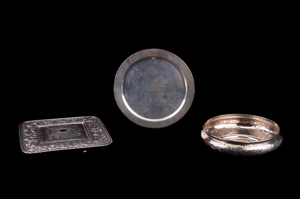 Antique J.E. Caldwell Sterling Bowl, Tray & More (1 of 20)