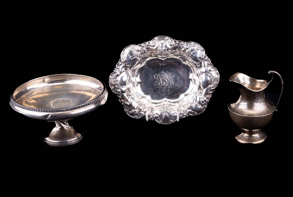 Sterling Silver Bowls & Pitcher (1 of 13)