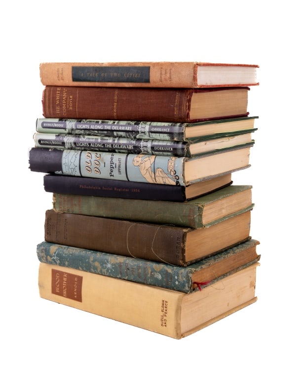 Vintage Novels plus 1954 Phila Social Register (1 of 14)