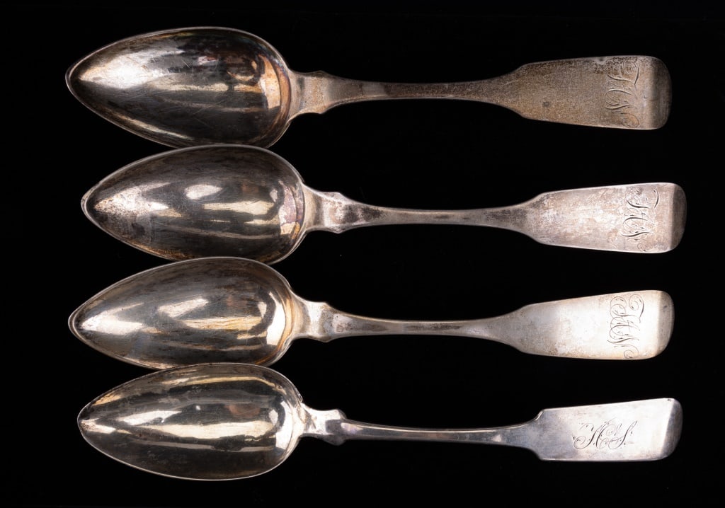 Antique Coin Silver Spoons (1 of 7)