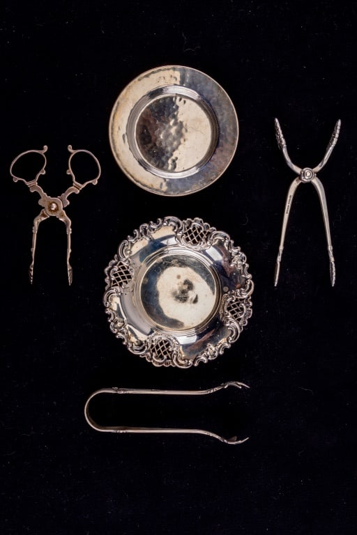 Sterling Tongs & Butter Pats (1 of 9)