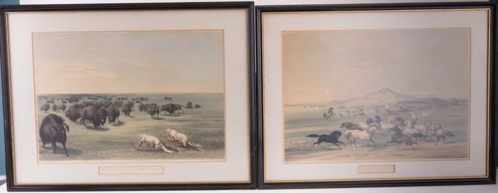 George Caitlin's Native American Collection Lithos (1 of 13)