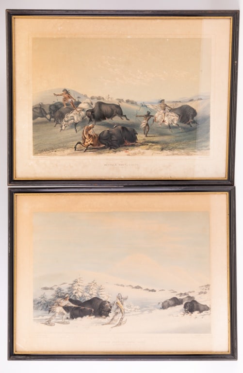 George Caitlin's Native American Collection Lithos (1 of 12)