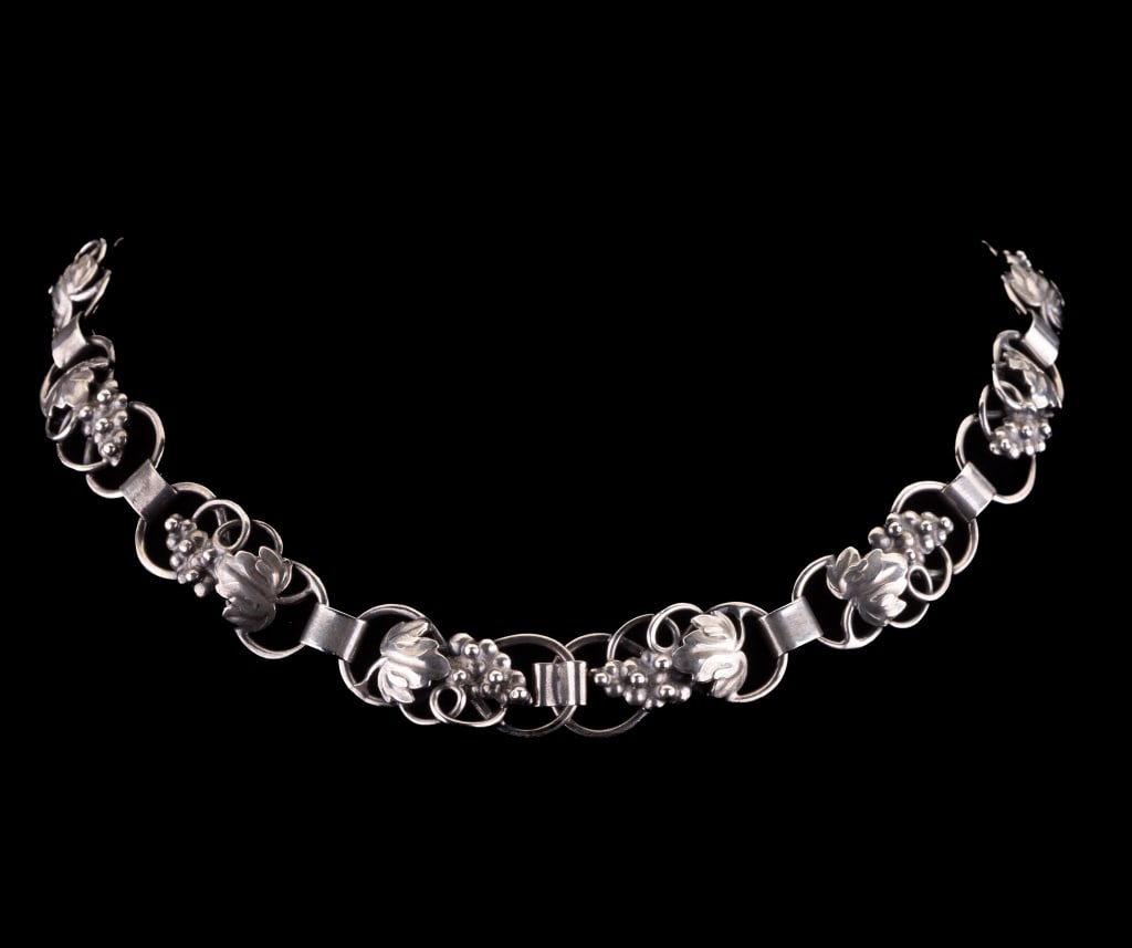 Danish Sterling Silver Necklace (1 of 3)
