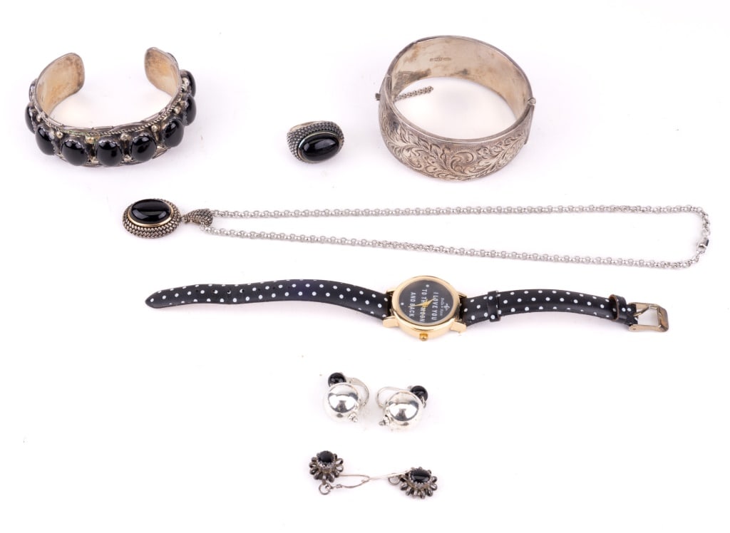 Sterling & Silver Tone Jewelry (1 of 9)