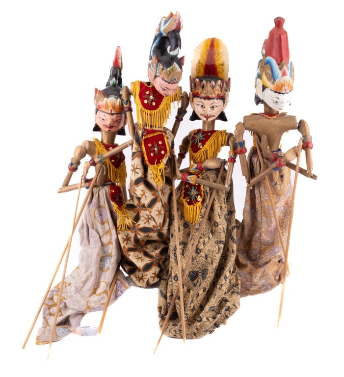 Late 19th C Indian Puppets (4) (1 of 16)