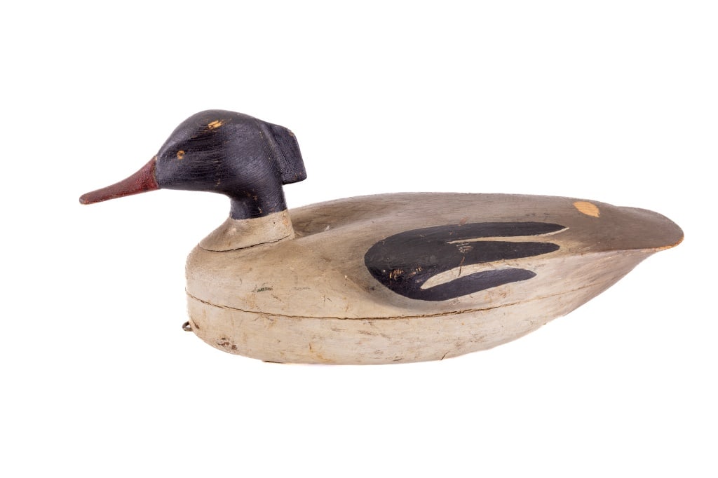 William Hall Merganser Duck Decoy (1 of 7)