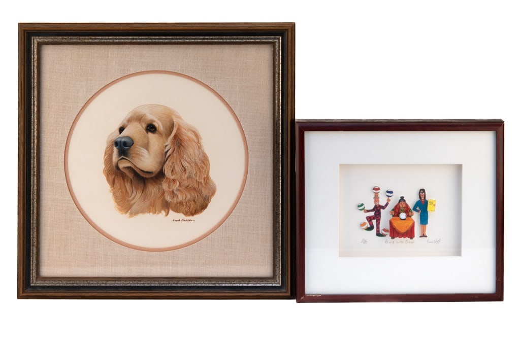 Louis Frisino Painting & Ponie 3D Art (1 of 11)