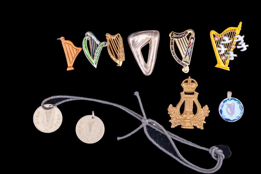 Harp Brooches & Jewelry (1 of 4)