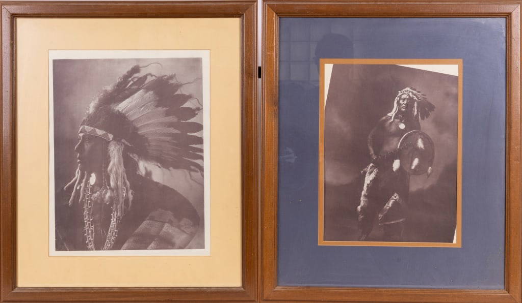 Rinehart Native American Portrait Reprints (2) Auction
