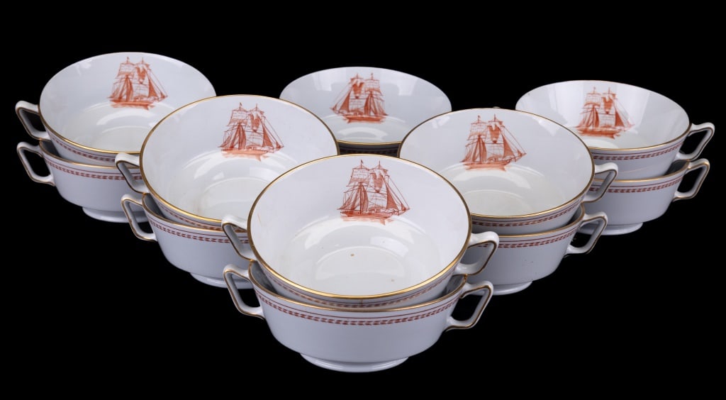 Copeland Spode Tradewinds Pattern Boullons (1 of 5)