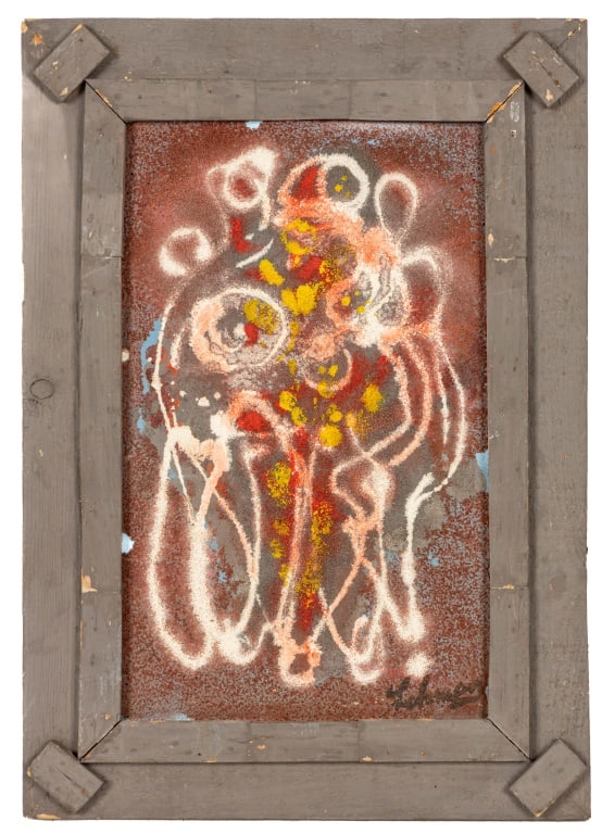 Irving Lehman (20th C) Signed Group Painting (1 of 5)