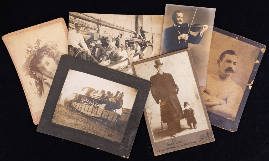 Giant Hugo and other Post Cards/Calling Cards (1 of 3)