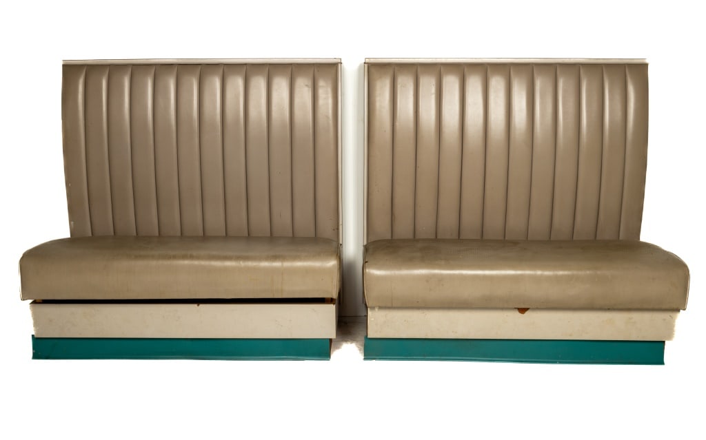 Art Deco Booth / Diner Seating (Pair) (1 of 3)