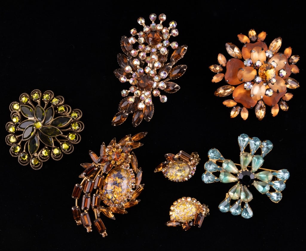 Rare Vintage Estate Brooch Collection (1 of 6)