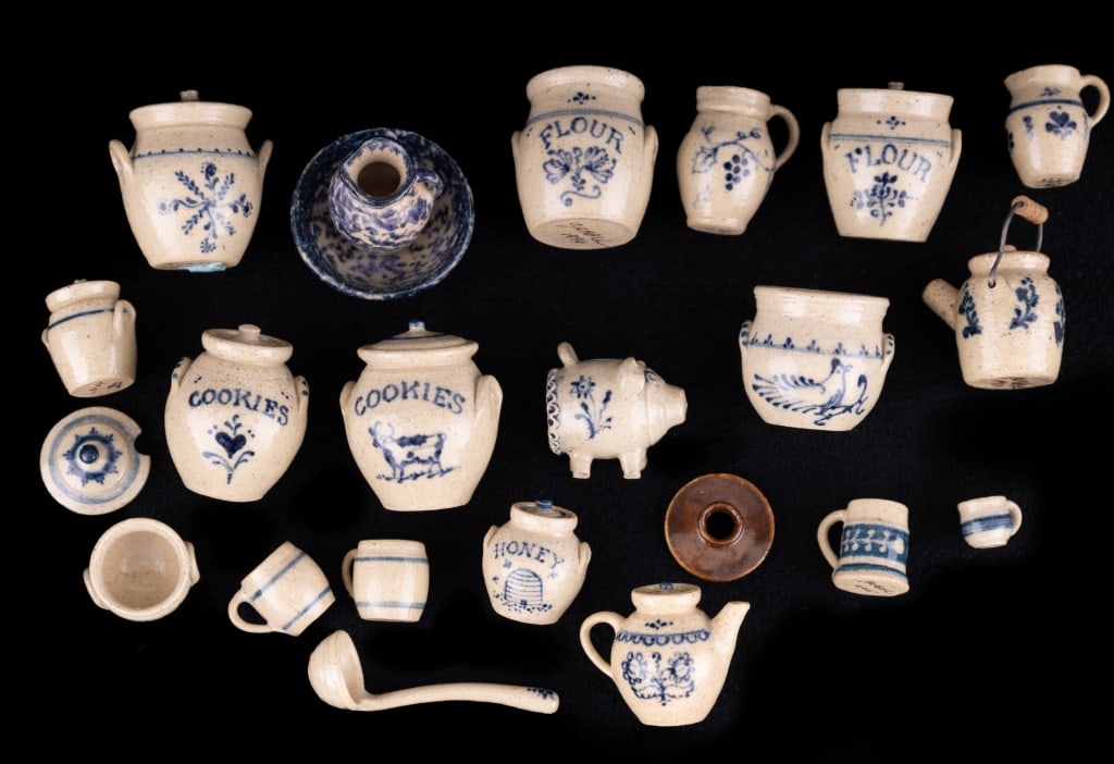 Jane Graber Stoneware Pottery Miniatures (1 of 7)
