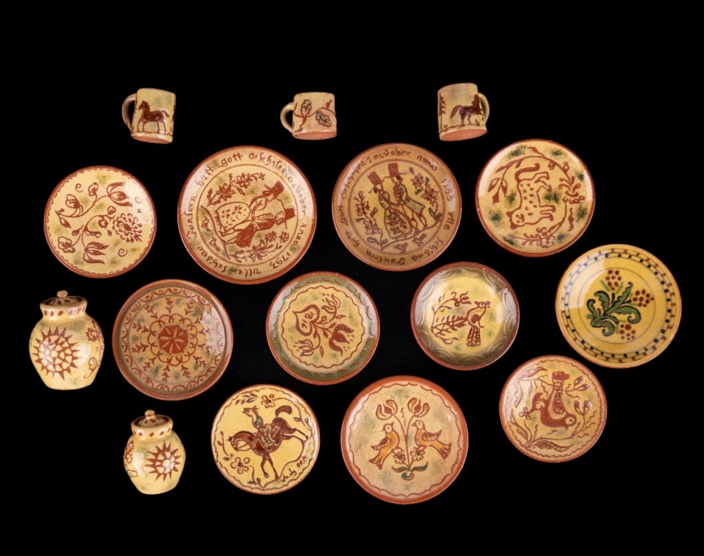 Jane Graber Redware Pottery Miniatures (1 of 7)