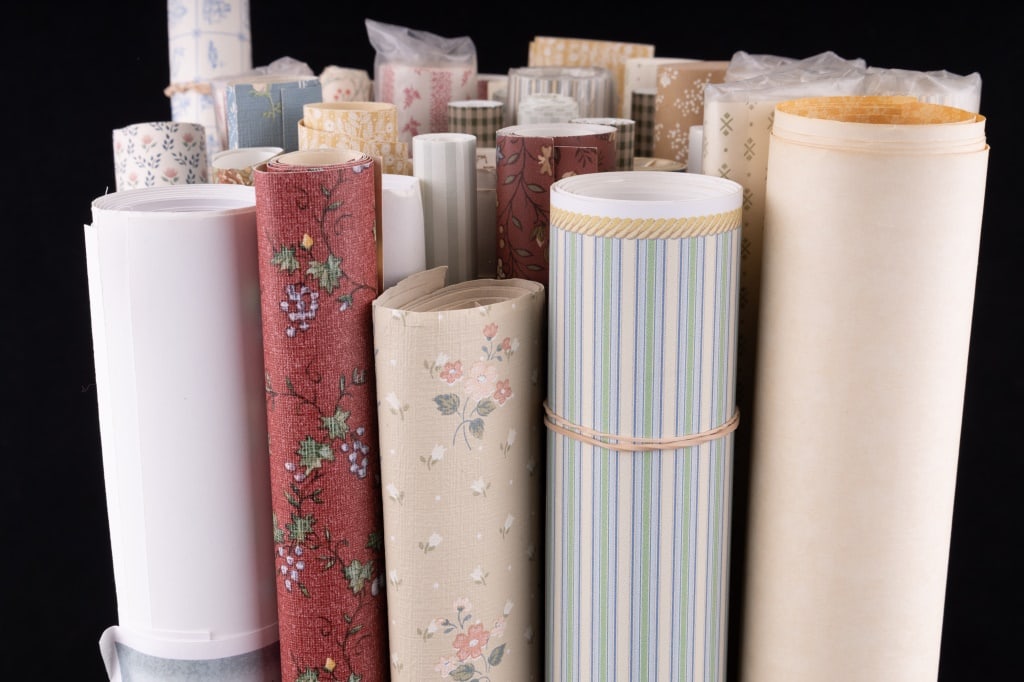 Assortment of Dollhouse Miniature Wallpaper (1 of 5)