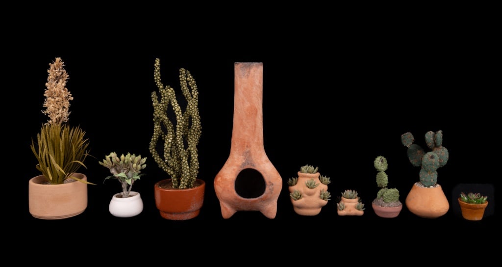 Southwest Chiminea & Cacti Miniatures (1 of 6)