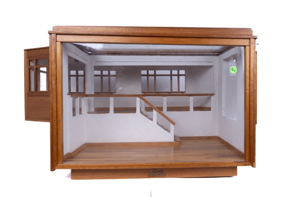 Western Mesa Hacienda Shadowbox Dollhouse (1 of 7)