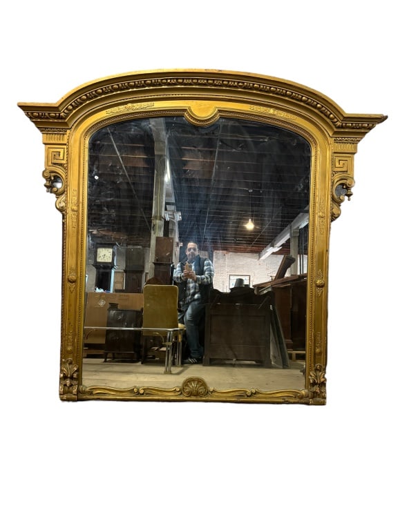 19th C Neoclassical Large Hotel Lobby Mirror (1 of 6)
