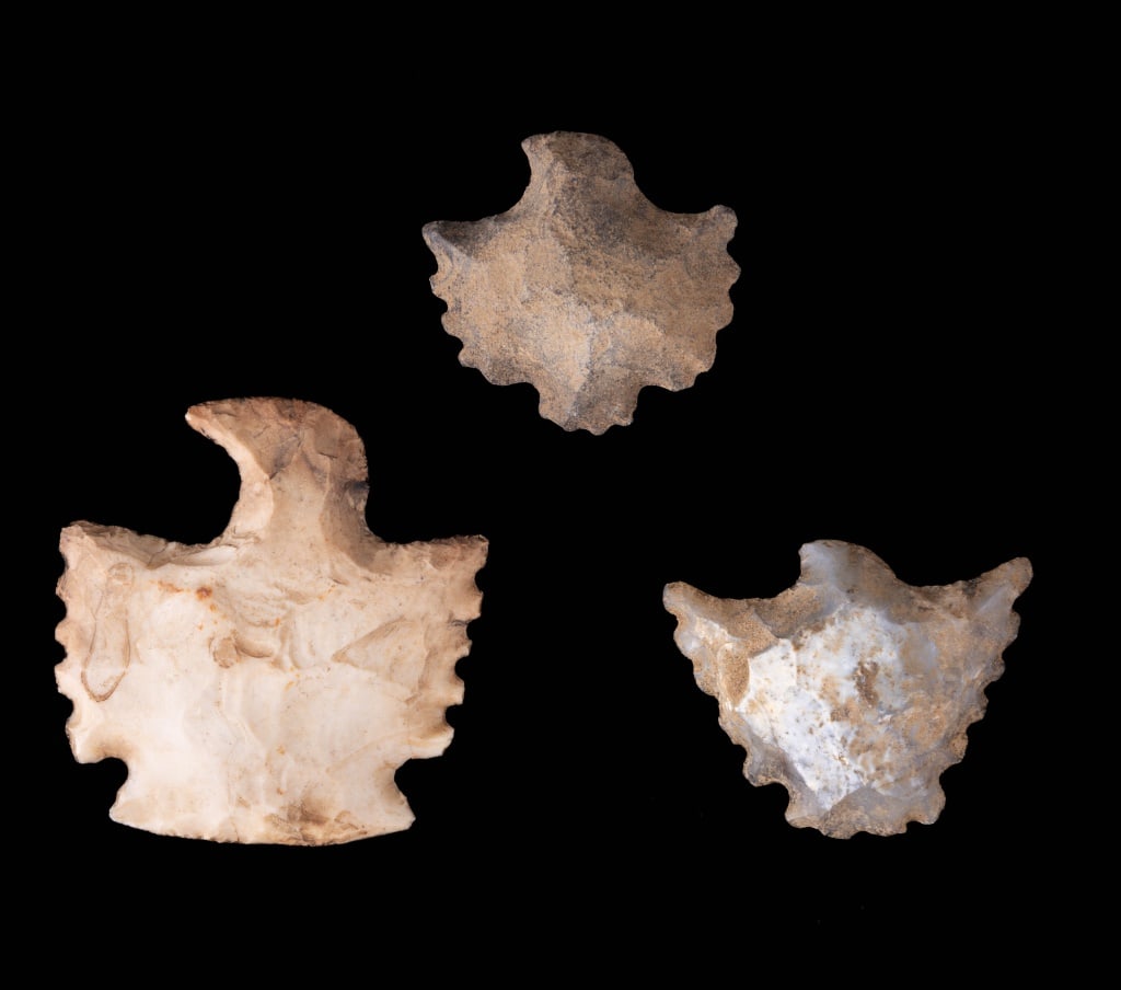 Native American Ceremonial Flint Eagles (1 of 2)