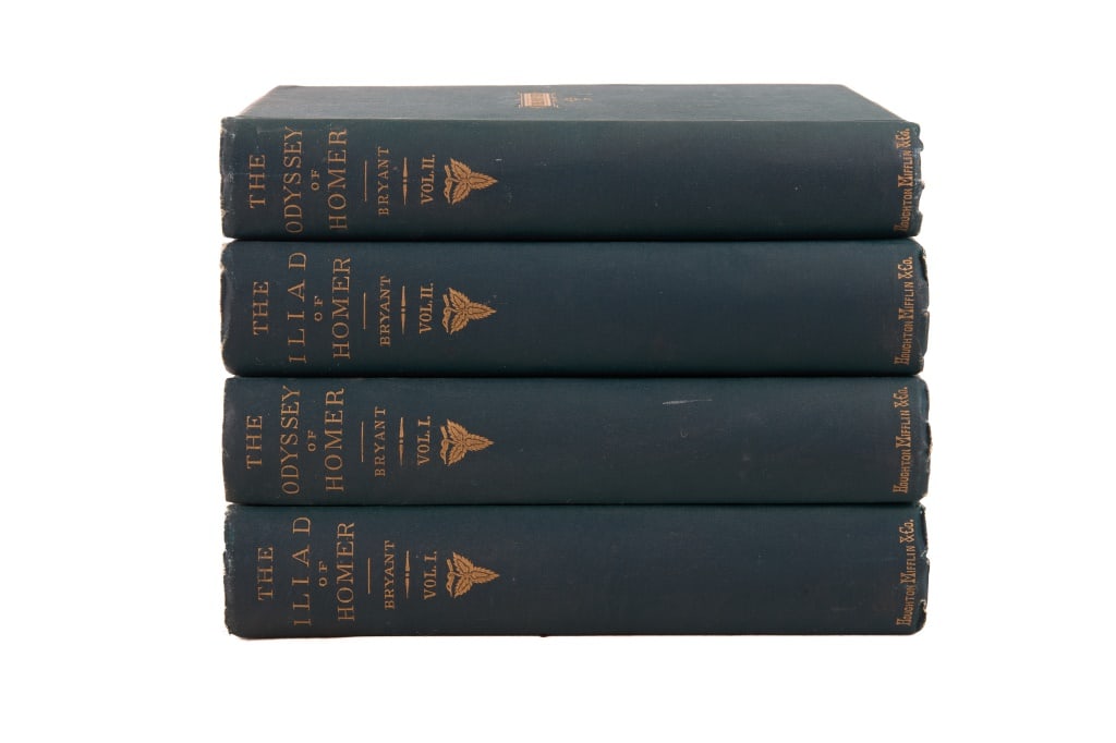 19th C Illiad & Odyssey of Homer by Wm. C. Bryant (1 of 12)
