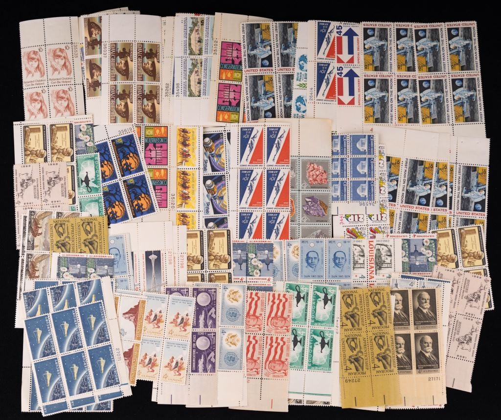 United States Plate Block NEW Postage Stamps (1 of 6)