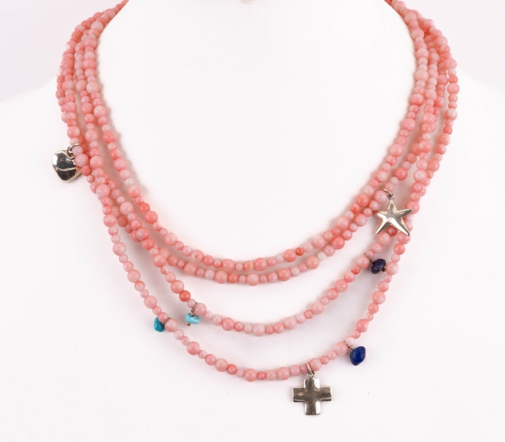 Sterling Silver Charm Necklace (1 of 4)