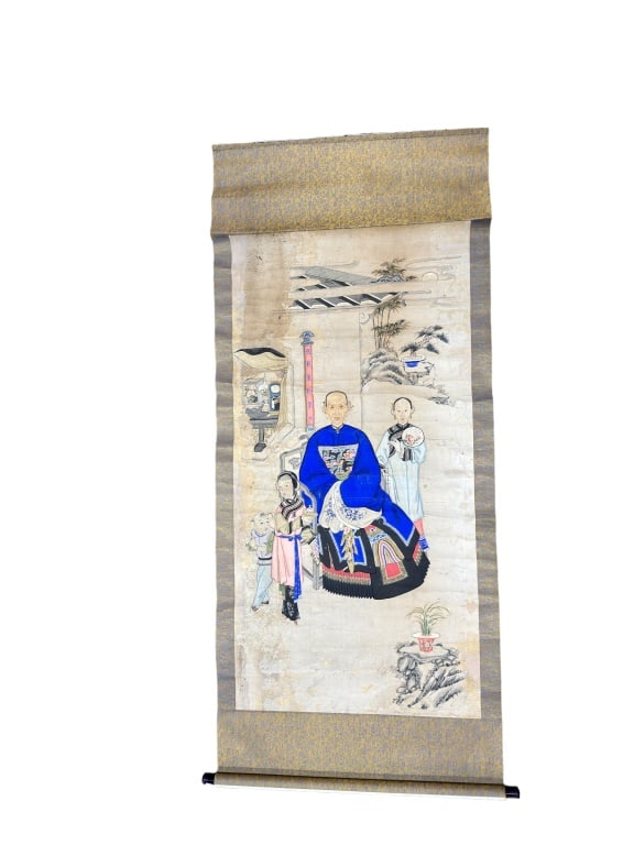 Hand-Painted Japanese Screen (1 of 5)