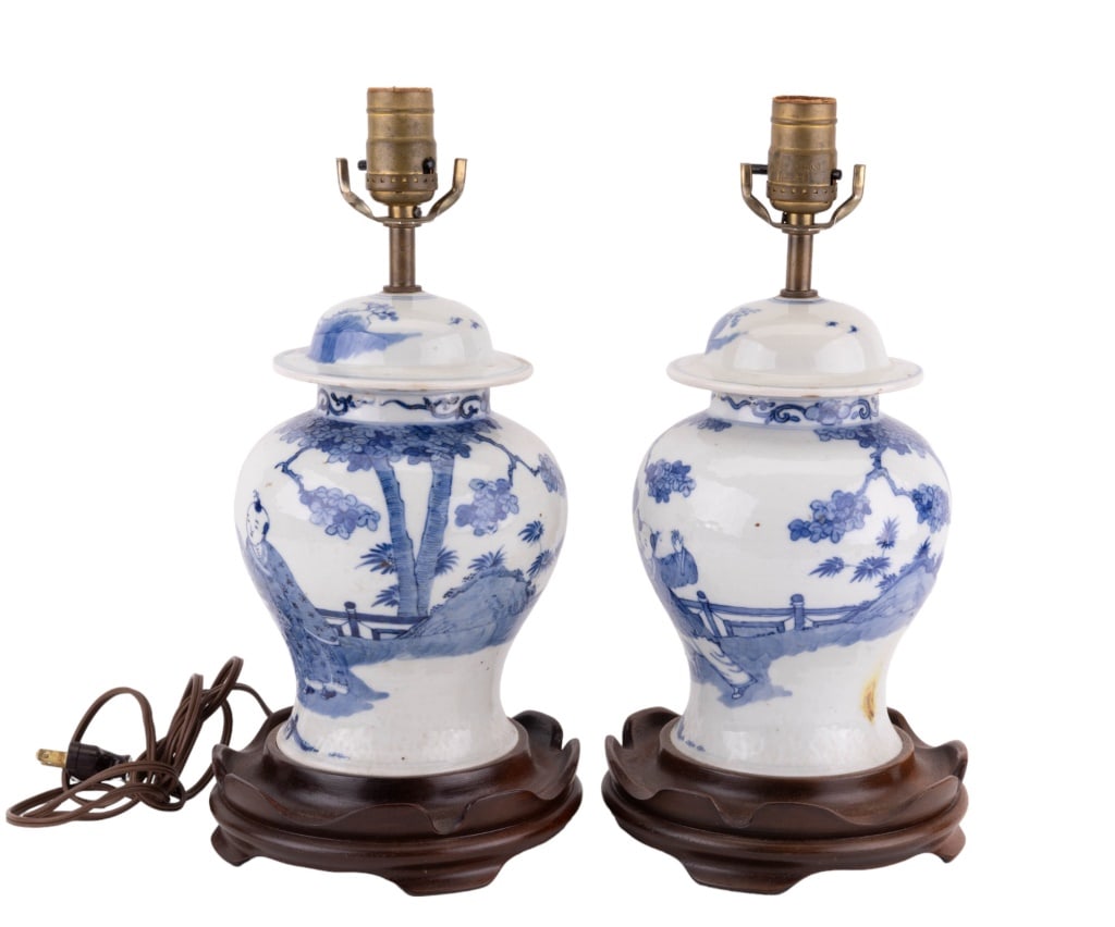 Asian Storage Jar Lamps (1 of 6)