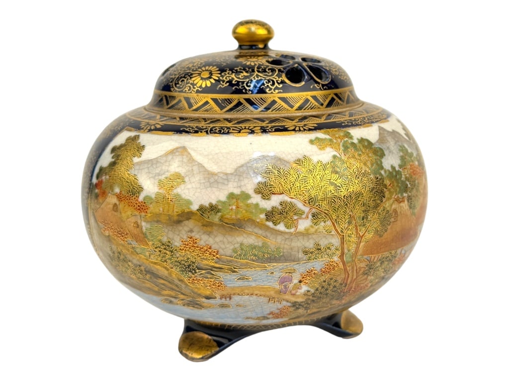 19th C Japanese Satsuma Censor (1 of 5)