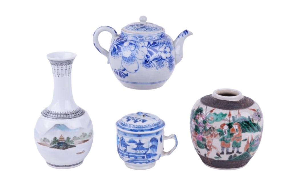 Signed Chinese Republic Vase & Satsuma & Others (1 of 13)