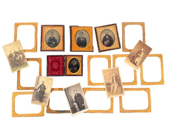 Antique Tin Type Photographs & Carte de Viste (1 of 6)