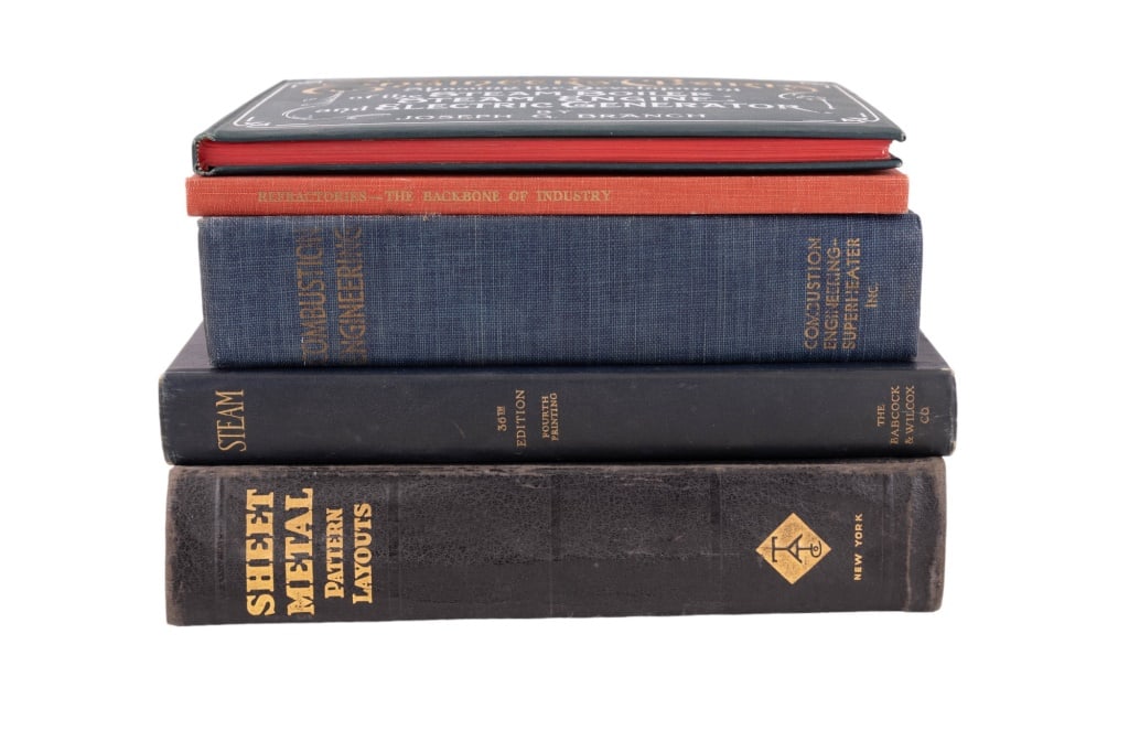 Boilers & Steam Combustion Books (1 of 13)