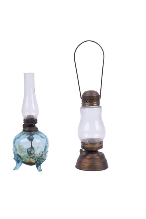 Antique Skater's Lamp & Another (1 of 5)