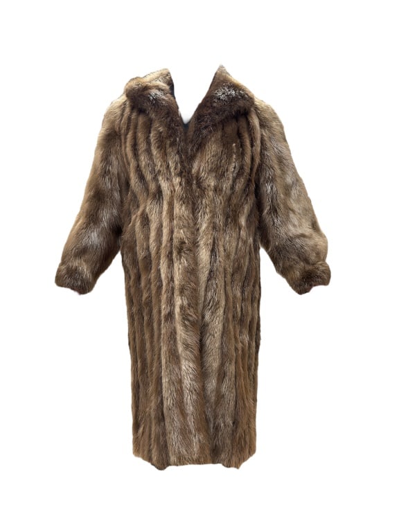 Long Fur Coat, Possibly Fox (1 of 7)
