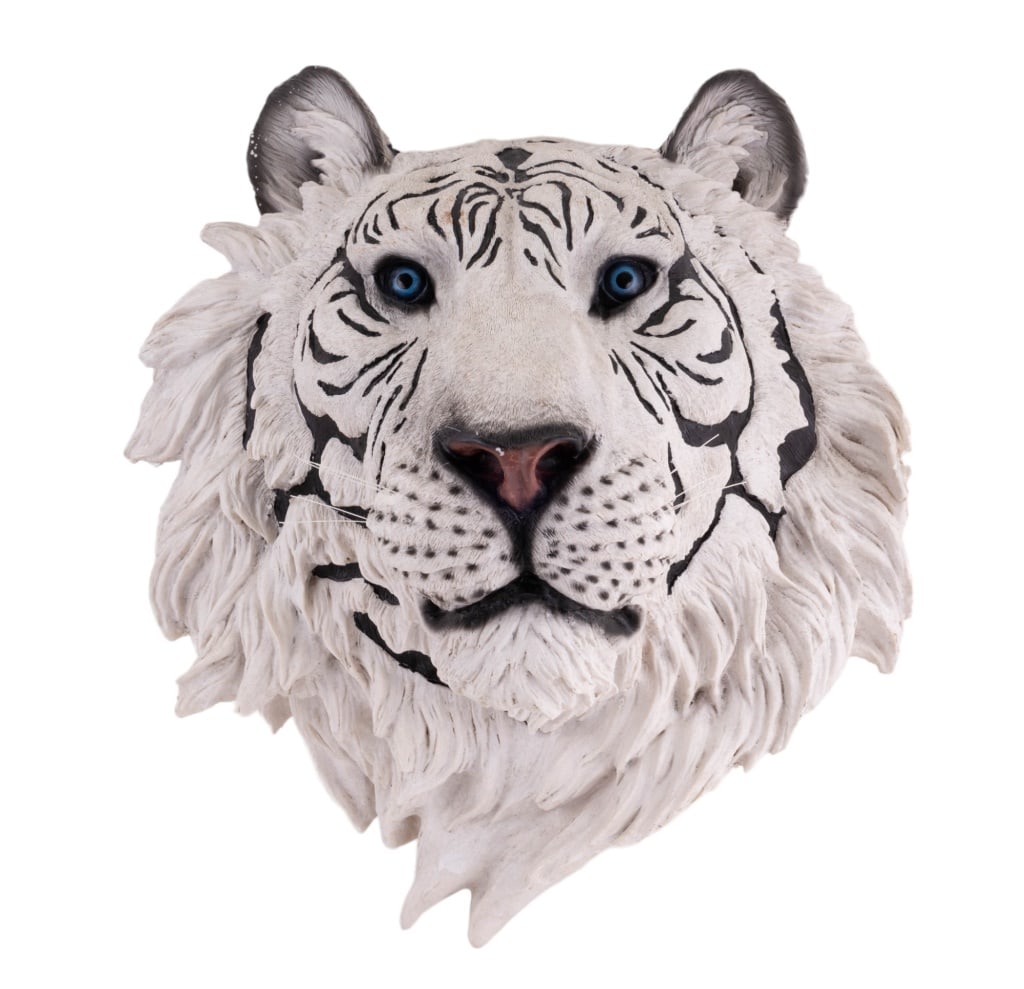 Large White Tiger Wall Hanging (1 of 7)